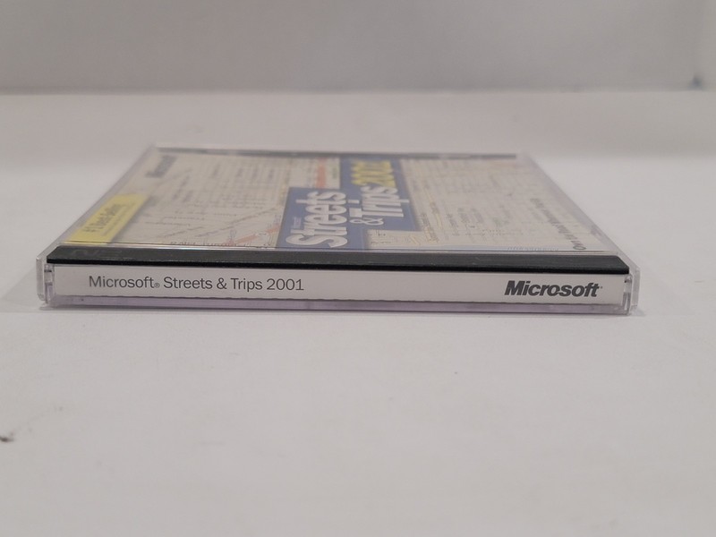 Vintage Microsoft Streets & Trips 2001 PC CD-ROM Software Program 2 Discs gallery