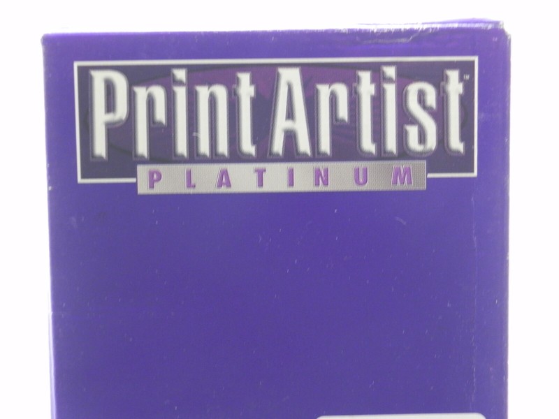 Print Artist Platinum 4.5 PC 7 disc CD-Rom create greeting cards publishing
