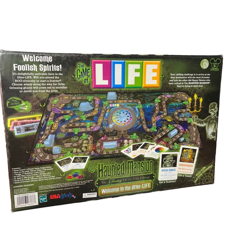 Disney Theme Parks Exclusive The Game of Life Haunted Mansion Edition-DR gallery