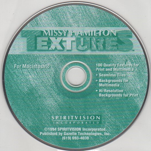 Missy Hamilton Textures (2 CDs) for MAC – NEW CDs in SLEEVE