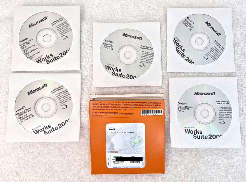 Microsoft Works Suite 2002 North America with Product Key gallery