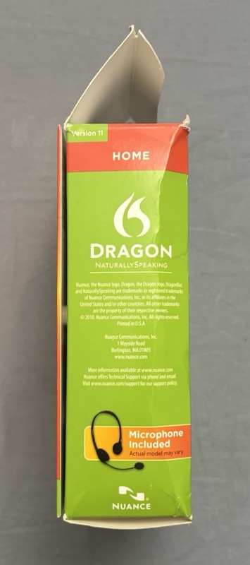 Dragon: Naturally Speaking - Home Version 11 w/ Head Set gallery