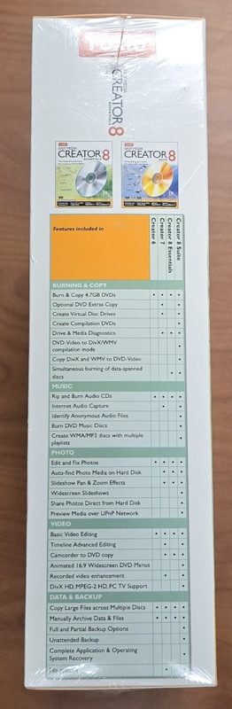 Roxio Easy Media Creator 8 New Sealed For Windows gallery