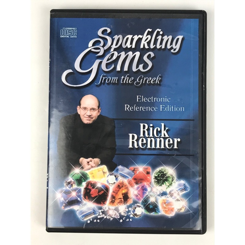 Sparkling Gems From The Greek E-Book Rick Renner Software CD Electronic Referenc