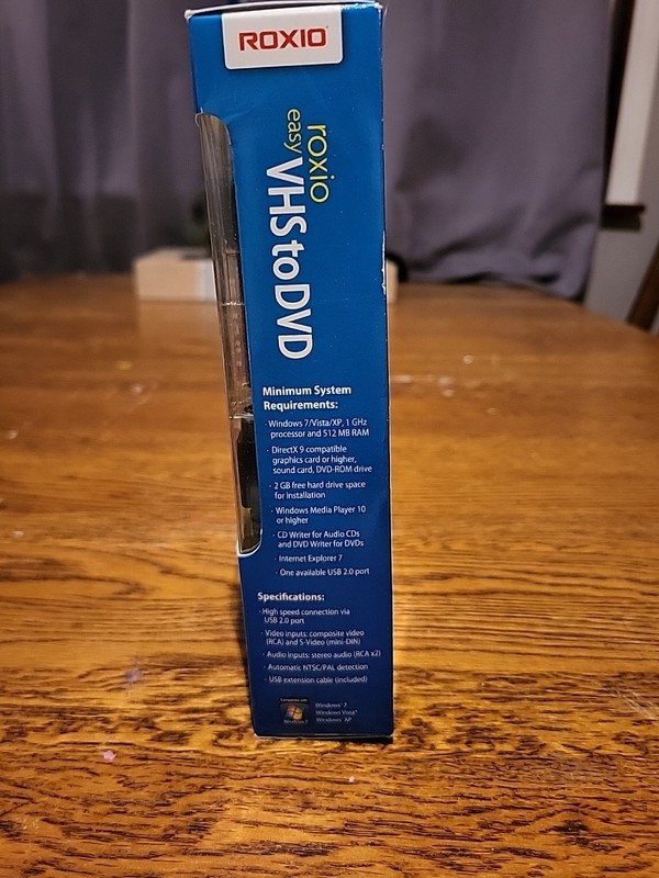 Roxio Easy VHS to DVD for Windows Create DVD Movies from VHS & Audio Tapes To CD gallery