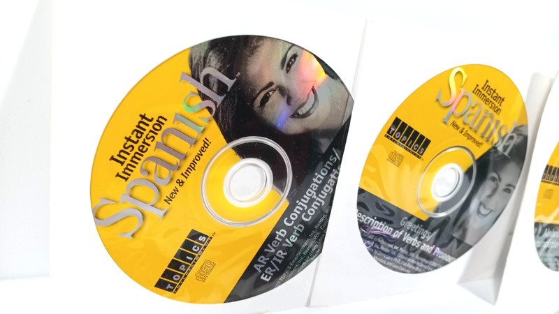 Instant Immersion Spanish Language Software PC Compact Discs Lot Beginner '02'03 gallery