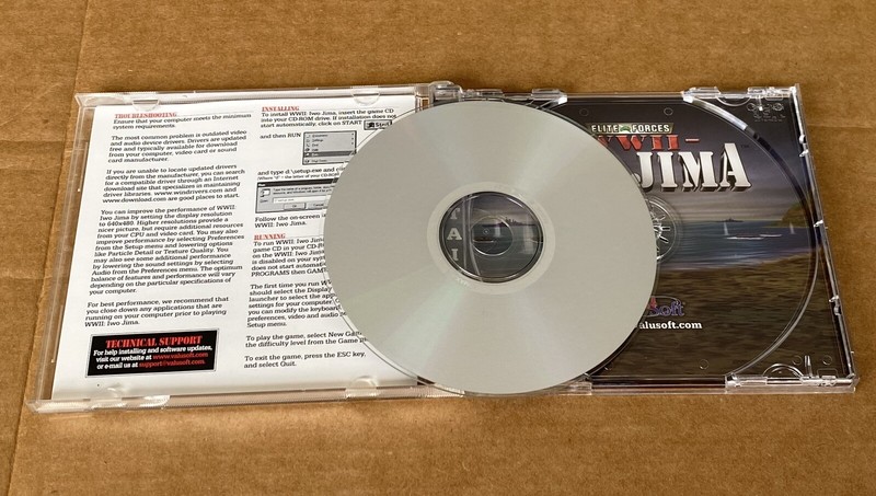 Elite Forces IWO JIMA Video Game - PC CD-ROM ValuSoft War Game gallery