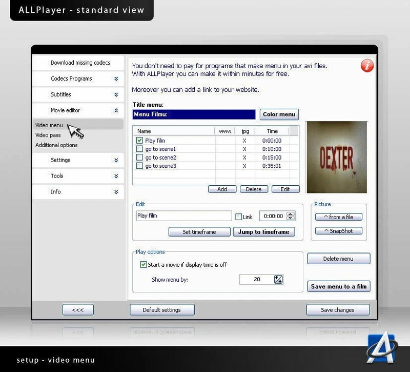 ALL Player Media Center Pro 2026 for Windows AVI, DIVX, MP3, MP4, FLV, MOV, WMV gallery