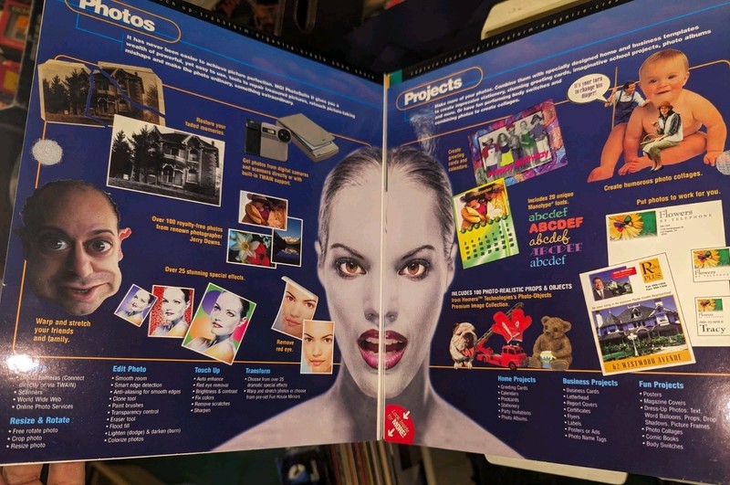 MGI PHOTO SUITE II - WINDOWS NT/WINDOWS 98 Disc Sealed Box Opened gallery