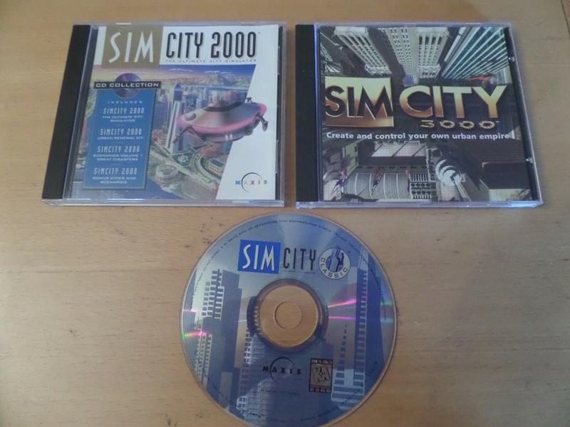 SIMCITY original Classic edition Sim City 2000 Collection & sim city 3000 PCCD
