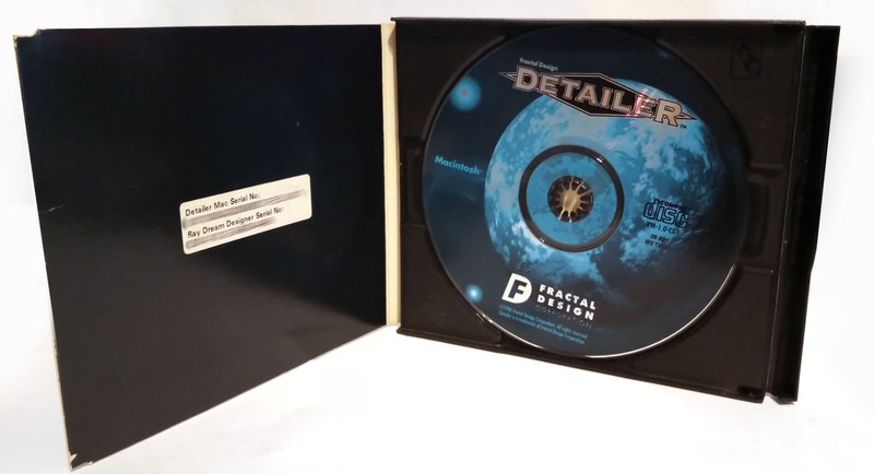 Macintosh Fractal Design Detailer The Amazing 3D Paint Program Mac +Book gallery