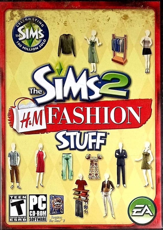The Sims 2: H&M Fashion Stuff Expansion [PC CD-ROM, 2007] EA Games