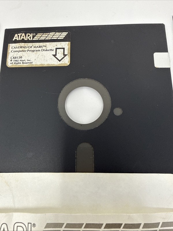 Lot Of 6 Floppy Disk 5.25 Games For Atari 400 / 800 Computer Vintage 1980s gallery