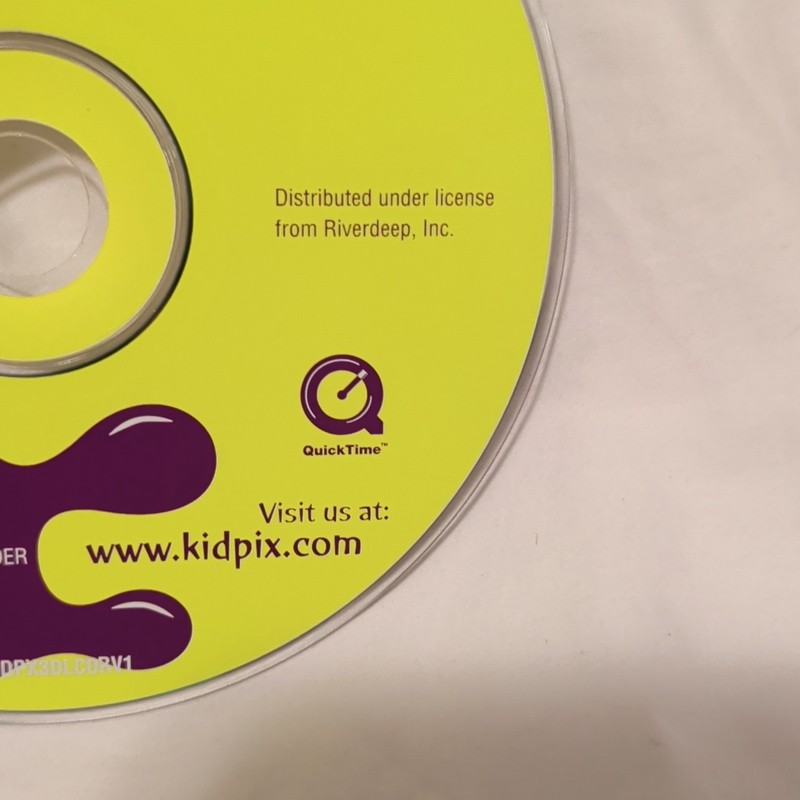 Broderbund Kid Pix Deluxe 3 CD-ROM Children Art & Creativity Software *DISC ONLY gallery