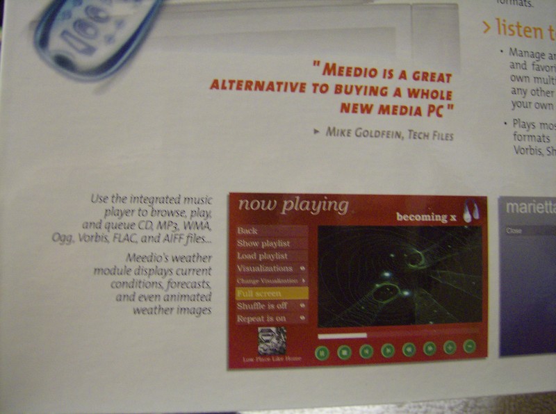 VINTAGE MEEDIO ESSENTIALS OF HOME ENTERTAINMENT PC CD SOFTWARE / NEW / SEALED gallery
