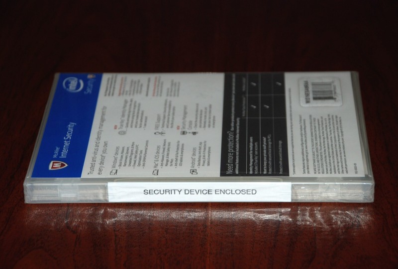 McAfee Internet Security 2016 for Windows, Mac & iOS, Android Devices SEALED gallery