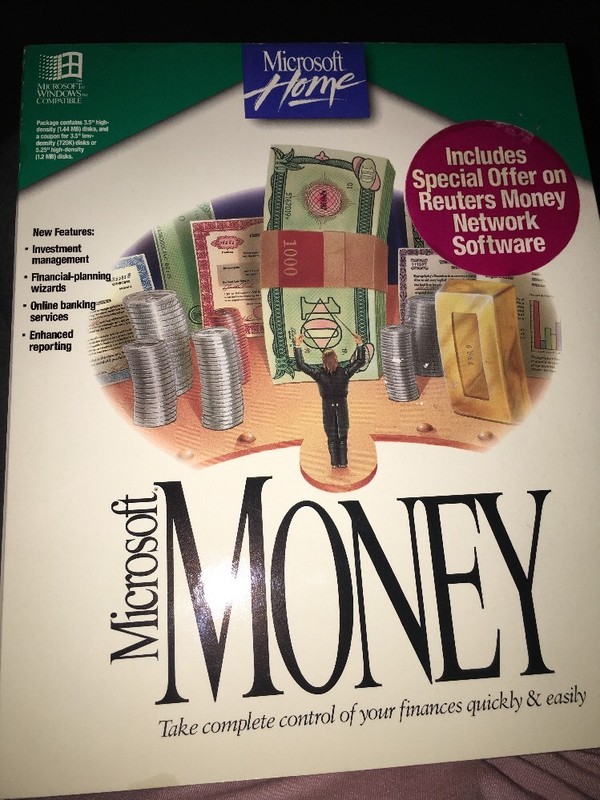 Microsoft Money Disks Home