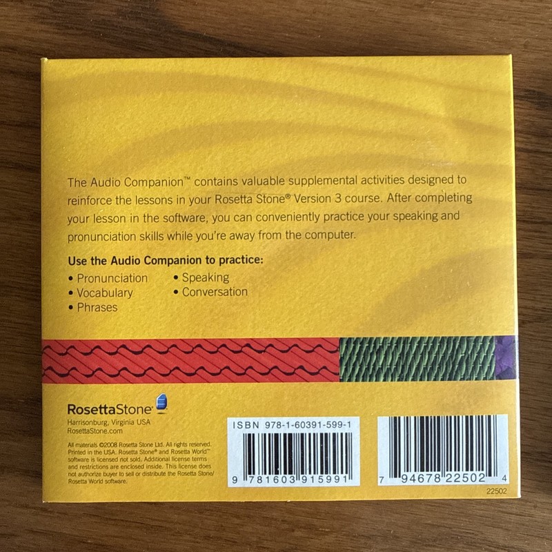 Rosetta Stone V3: Russian Level 1-3 Set Audio Companion Software & CDs Only gallery