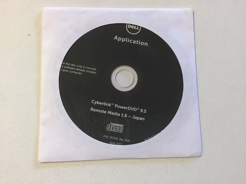 Dell DVD Cyberlink PowerDVD 9.5 Remote Media 1.6 Sealed