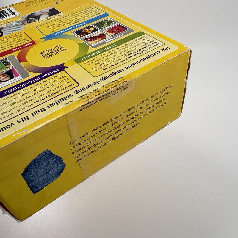NEW Rosetta Stone French Version 3 CD-Rom Win/Mac Homeschool Levels 1-3 Sealed gallery
