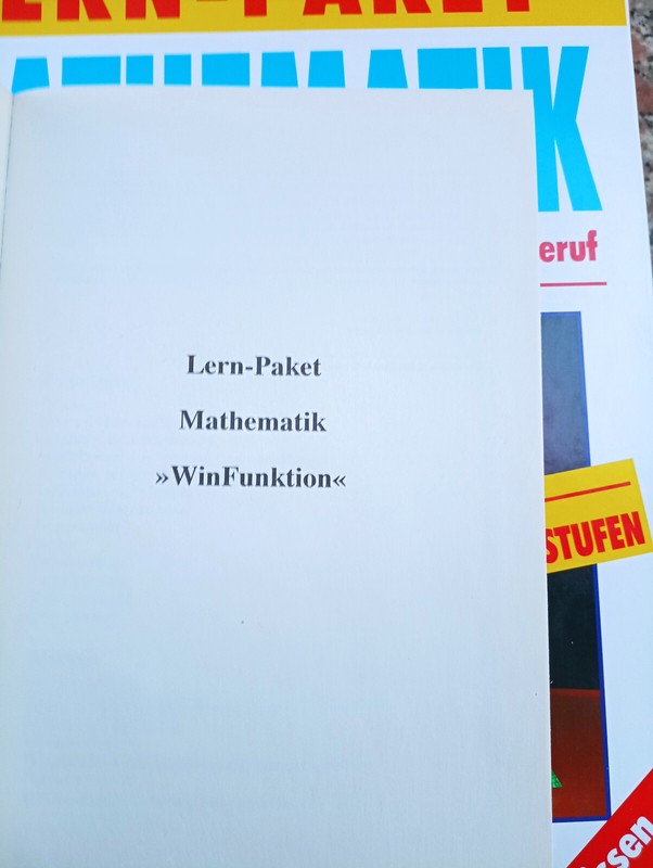 Learning package math WinFunction Windows 3.1 / 95 EAN: 9783897310926 gallery