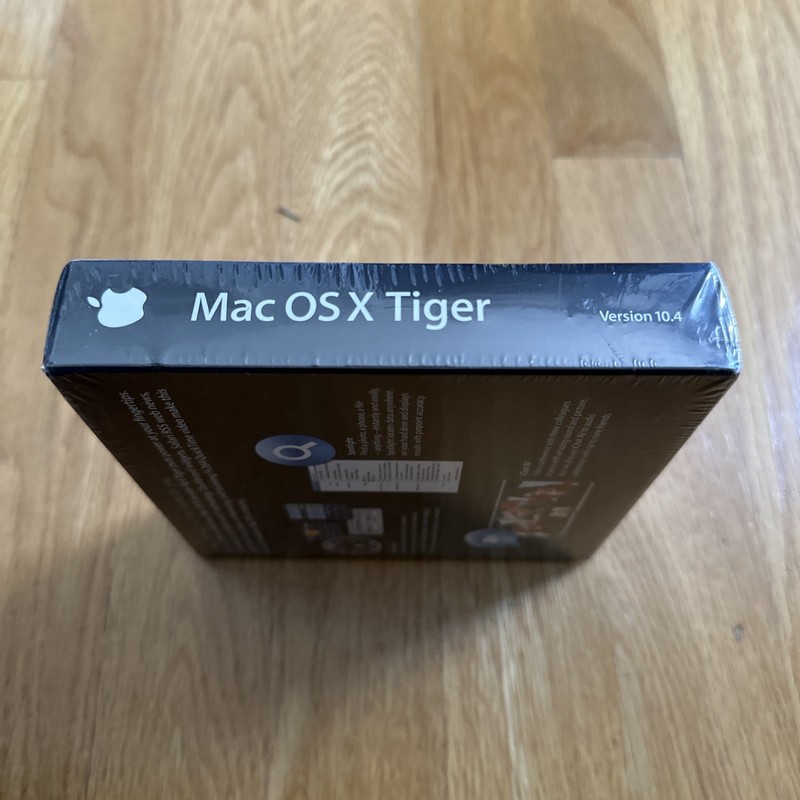 Genuine Apple Mac OS X Tiger 10.4.6 Original Retail Box MA453Z/A New Sealed gallery