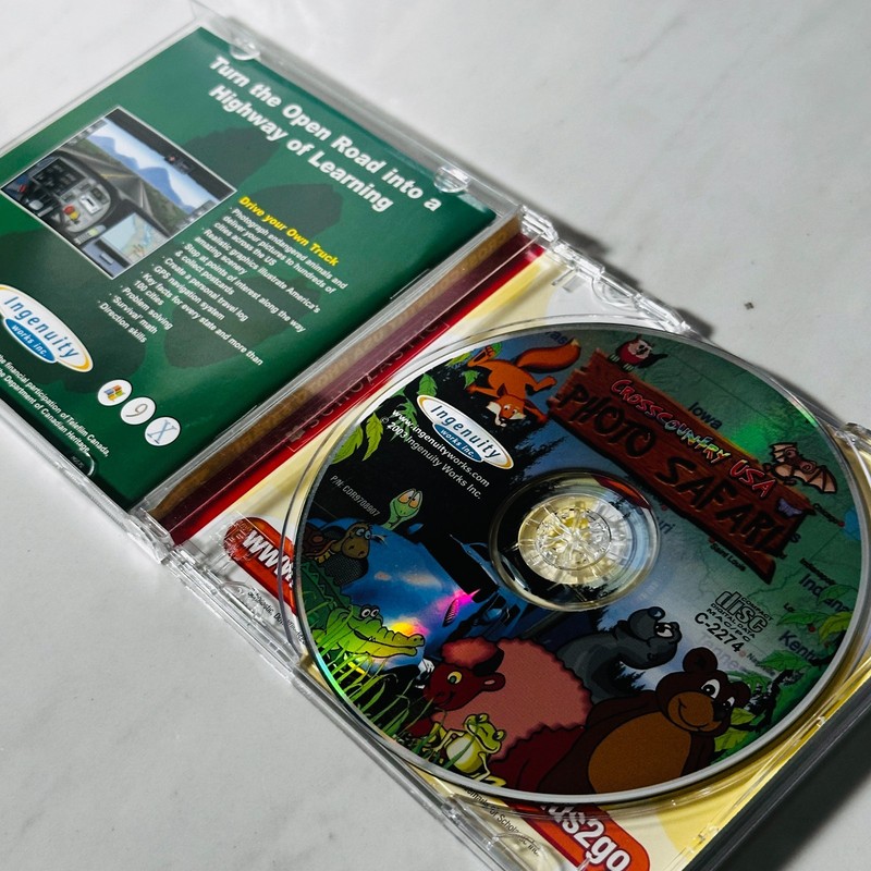 Cross Country USA: Photo Safari PC CD Endangered Animals Game gallery