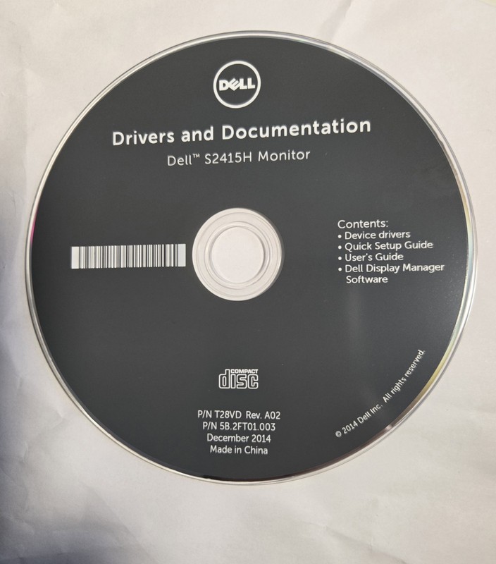 Drivers And Documentation Deoo 2415h Monitor