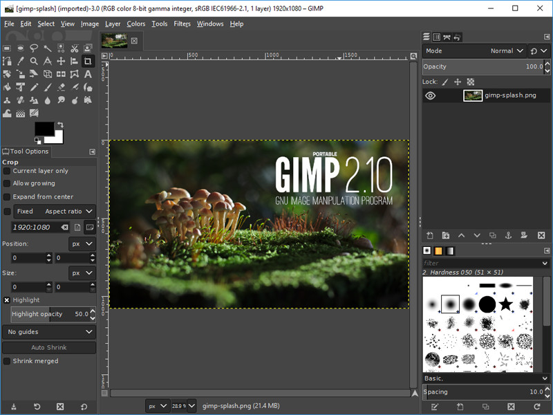 GIMP Portable USB Photo Editor No Subscription Free Image Editing for PC Laptop gallery