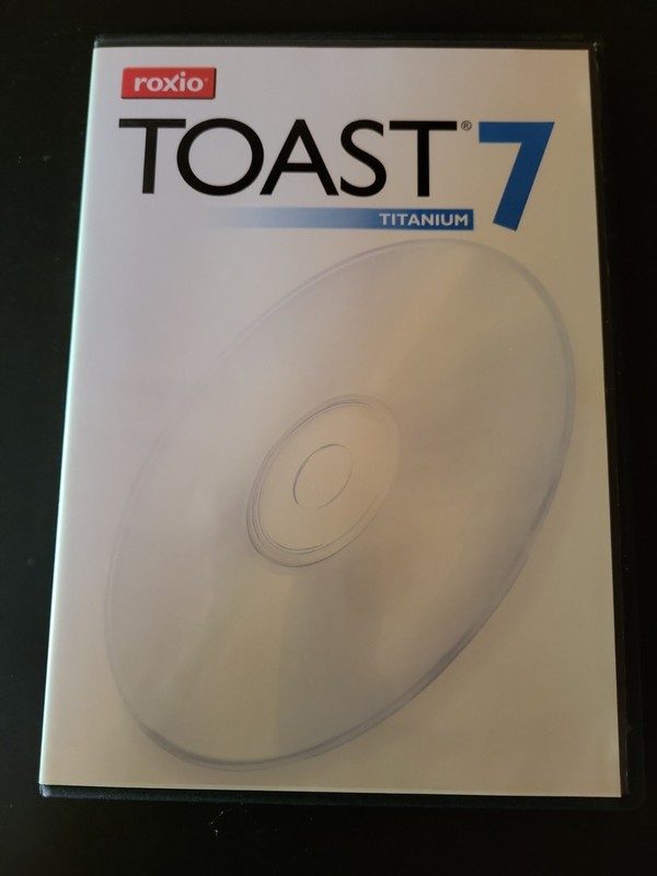 Roxio Toast 7 TITANIUM Software For for Mac - Pre-Owned