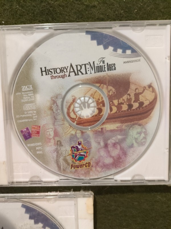 Lots of 3 CD-ROM BRAND NEW History Through Art Ancient Greece Rome & Middle Ages gallery