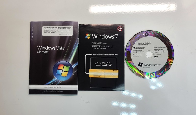 Microsoft Windows Vista Ultimate SP1 64-bit OEM Software Sealed gallery