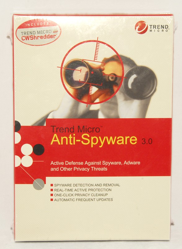 Trend Micro – Anti-Spyware 3.0 Software CD ROM – Windows XP / Windows 2000 *NEW