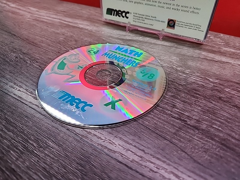 1995 Mecc Math Munchers Deluxe Ages 8-12 Version 1.1.1 Teach Learn Build Skills gallery