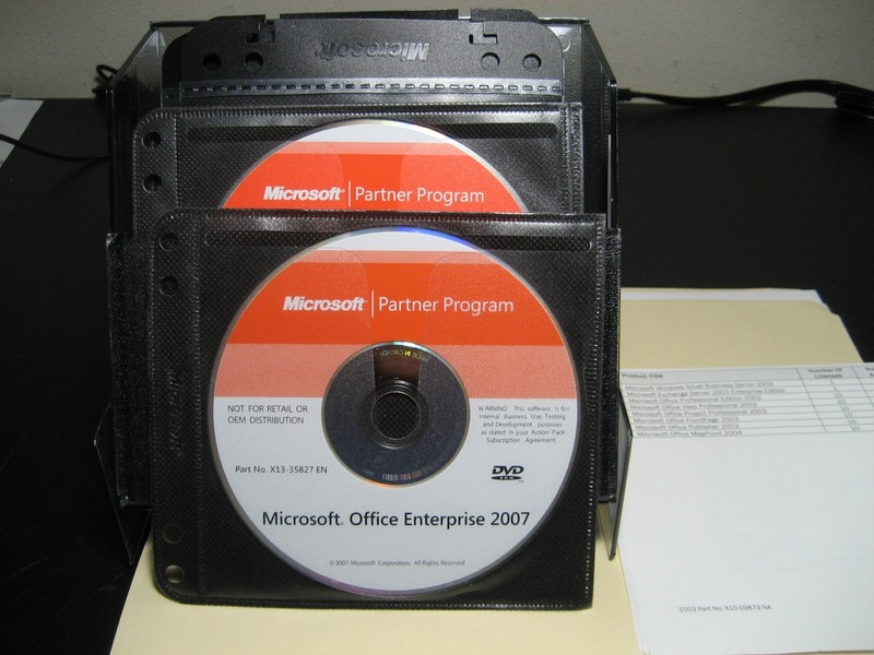 Microsoft Partner Action Pack Program DVDs – 21 DVDs Various Programs