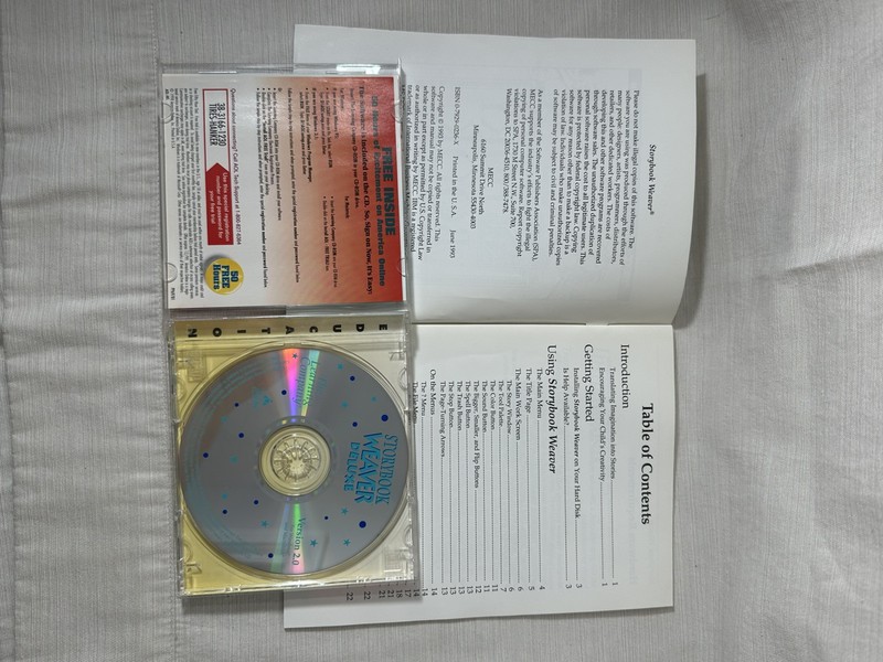 The Learning Company Storybook Weaver Deluxe PC CD ROM Video Game gallery