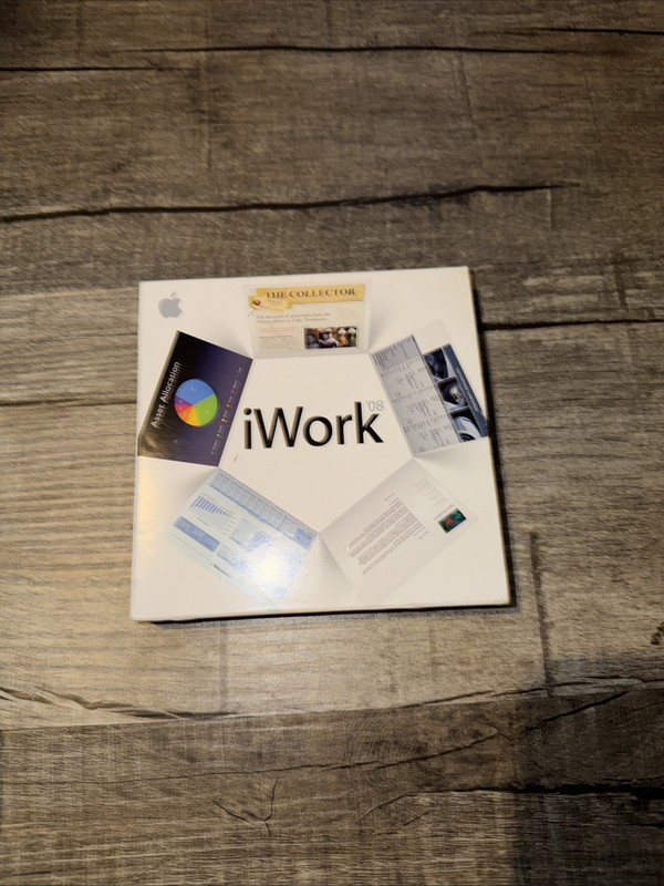 iWork 2008 Retail Pack for Apple Macintosh OS MA790Z/A Keynote