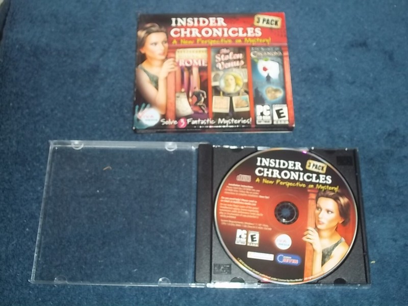 INSIDER CHRONICLES - 3 PACK OF PC CD ROM GAMES gallery