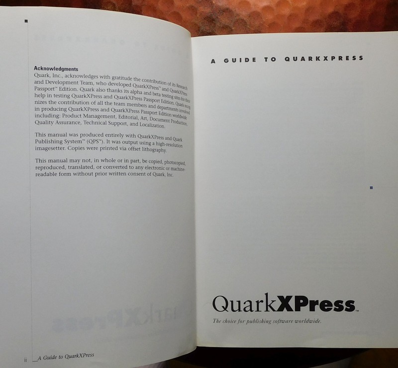 VTG 1996 Guide & Preview to QuarkXPress For Windows (Sealed) + Guide for MAC OS gallery