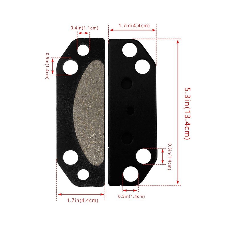 2203147 Parking Brake Pads for Polaris Ranger 800 700 500 900 XP Crew 2x4 4x4... gallery