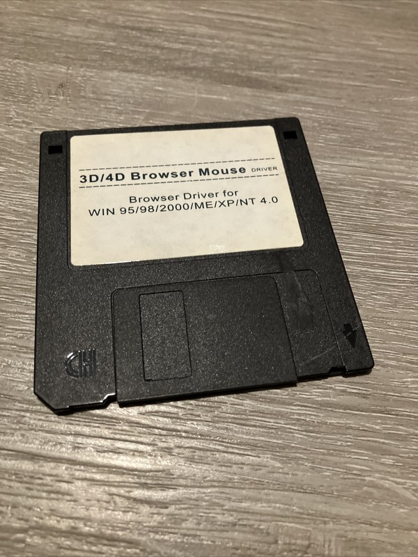 3D/4D Browser Mouse Driver For Win 95/98/2000/ME/XP/N.T 4.0 Floppy Disk gallery