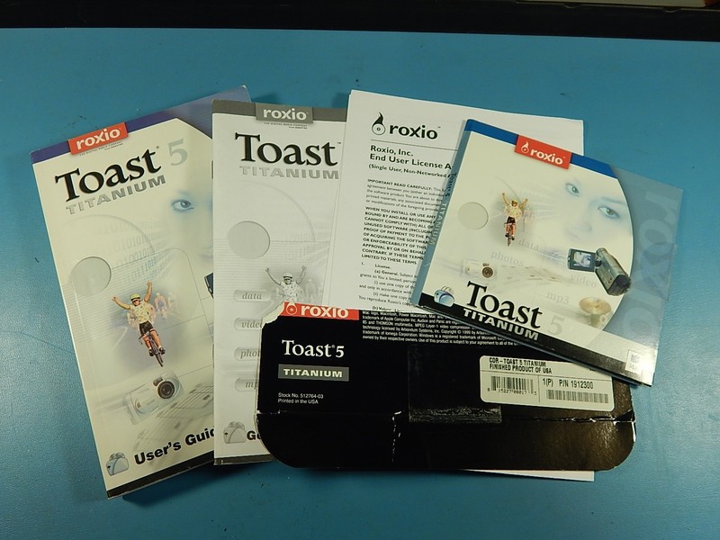 Toast Titanimum 5 CD burning software for Mac by Roxio gallery