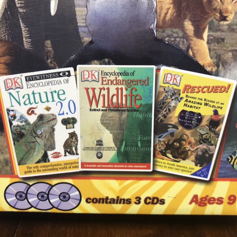 Animals: Amazing Wild & Endangered DK Learning PowerPack Windows 95/98/XP gallery