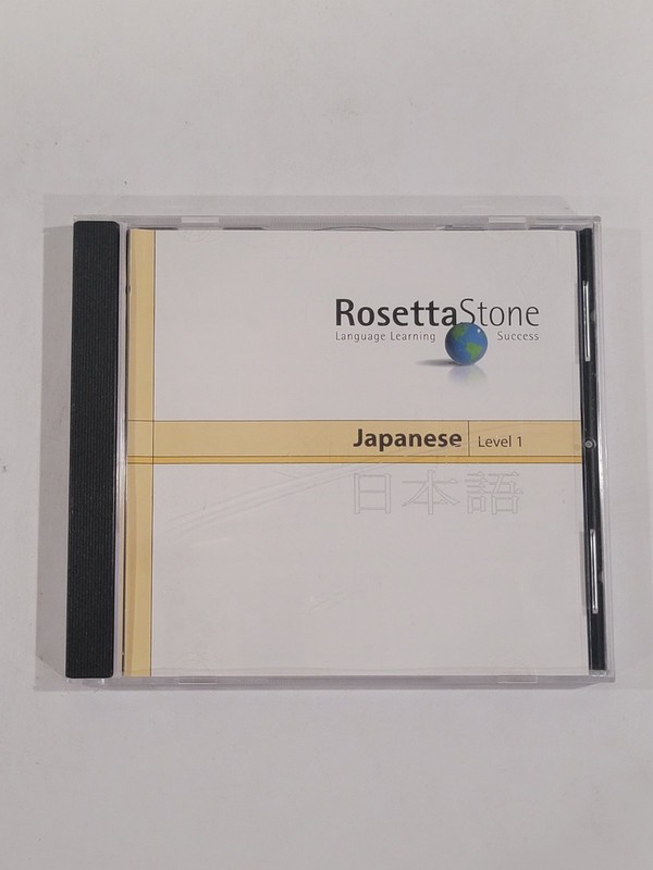 Rosetta Stone – Japanese Level 1 PC CD-ROM (Units 1-8)