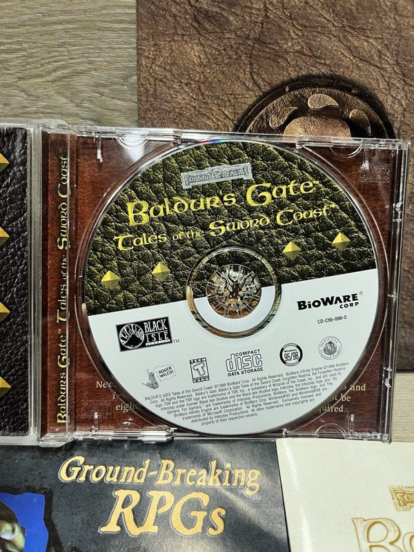 BioWare Baldur's Gate Tales of the Sword Coast CD RPG Game for Windows 95 98 gallery