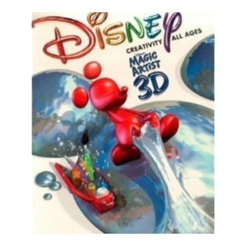 Disney’s Magic Artist 3D PC Game CD-ROM Windows Mac 2000