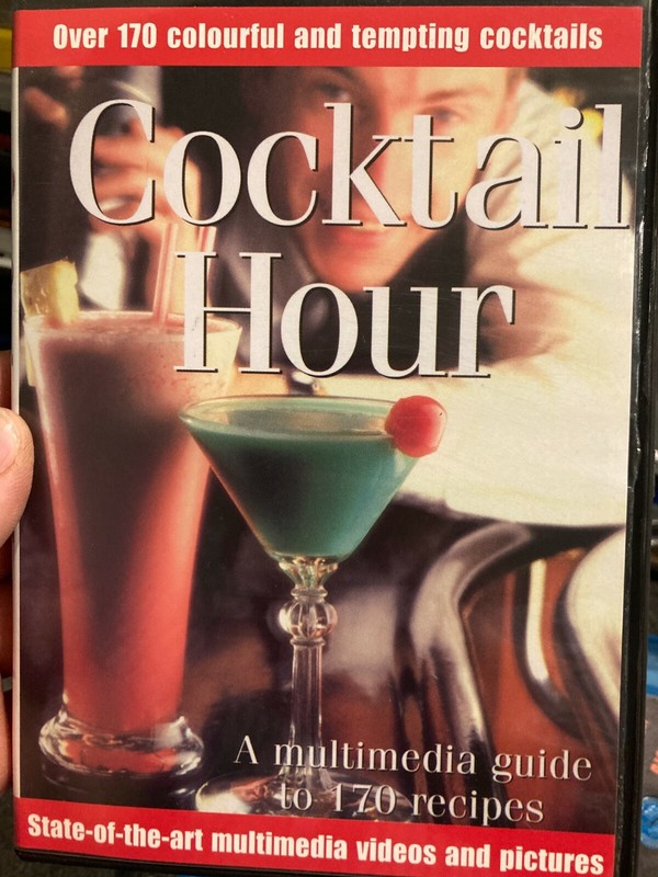 Cocktail Hour (1997) – A Multimedia Guide To 170 Recipes PC CD-ROM