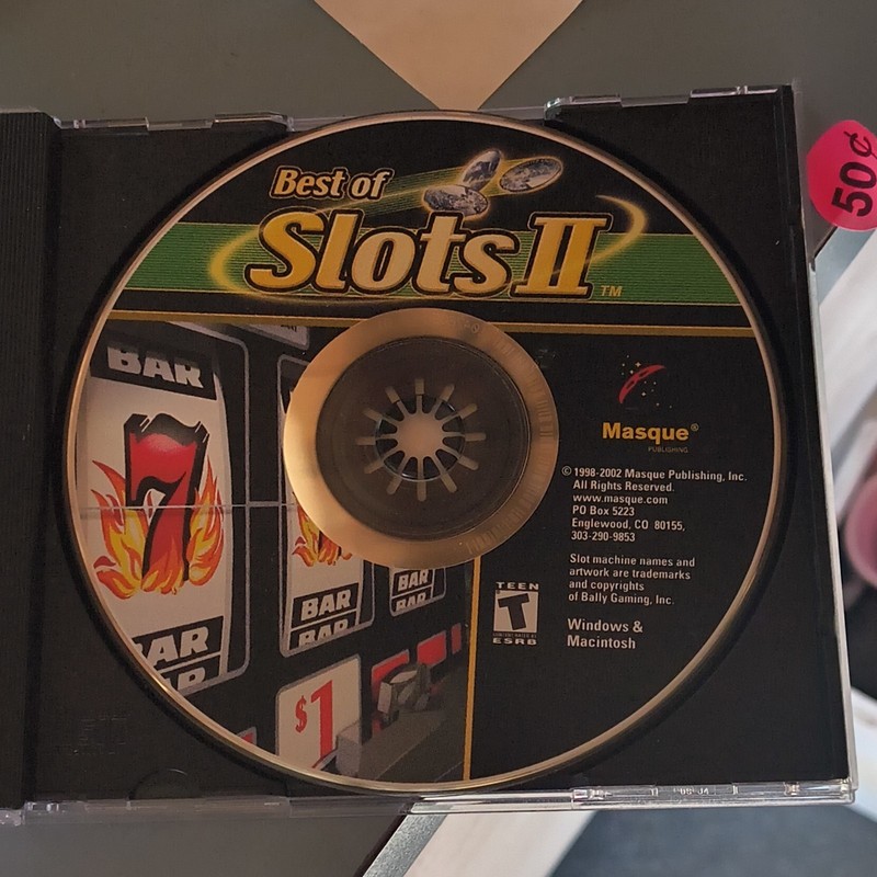 Masque Best of Slots II Casino Slot Machine Software CD for Windows gallery
