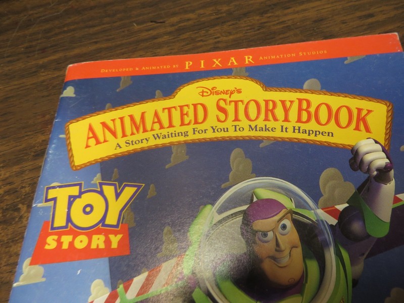 CD ROM VINTAGE 1990's SOFTWARE-SEALED " toy story " animated storybook W MANUAL gallery