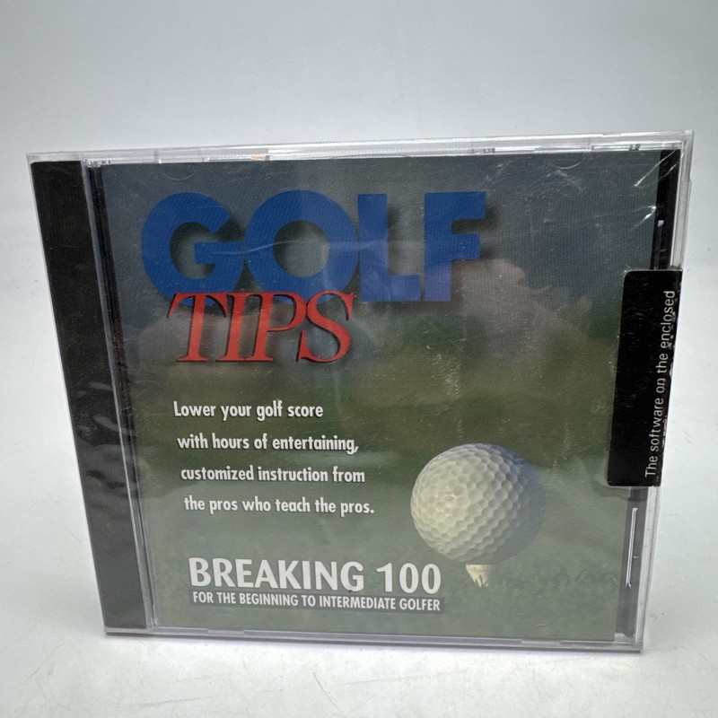 Golf Tips Breaking 100 DiAmar Interactive Beginning -Intermediate Golfer CD-ROM gallery